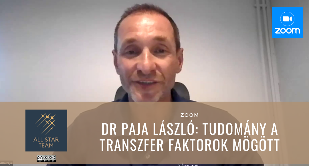 Dr Paja László: Tudomány a transzfer faktorok mögött