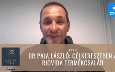 Dr Paja László: Célkeresztben a Riovida termékcsalád