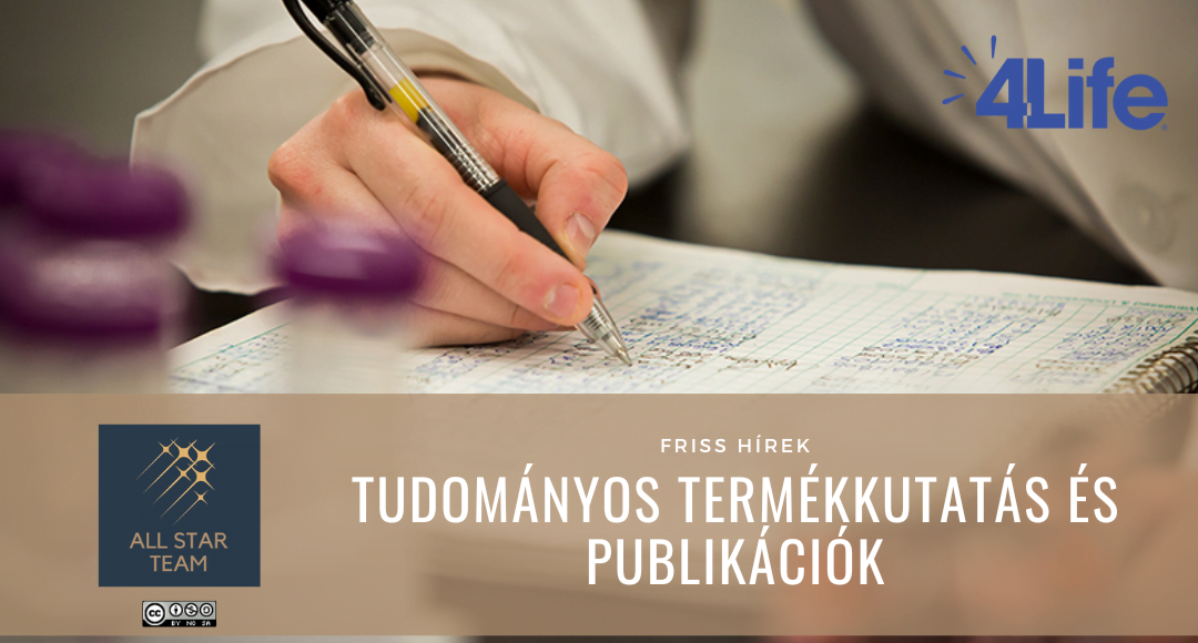 Tudományos termékkutatás és publikációk